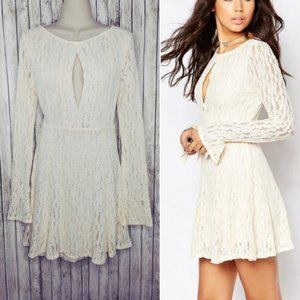 Free People Teen Witch Lace Dress Sz M/L